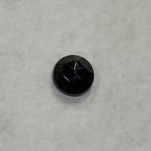 Load image into Gallery viewer, 7mm black faceted jewel