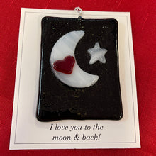 Load image into Gallery viewer, Love you to the moon suncatcher