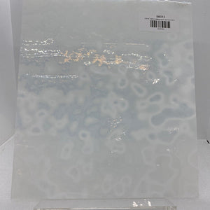 B6013 bullseye white opal mottled 8.75 X 10