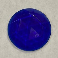 Load image into Gallery viewer, 28mm blue faceted jewels
