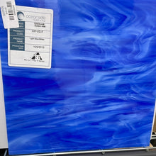 Load image into Gallery viewer, O3372S oceanside light blue/white 96 COE