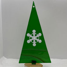 Load image into Gallery viewer, Green aventurine swirl Christmas trees