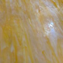 Load image into Gallery viewer, AG211 artisan glass peach opal with white &amp; yellow