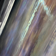 Load image into Gallery viewer, WIWO2180 wissmach violet &amp; white wispy iridescent 7 x 14