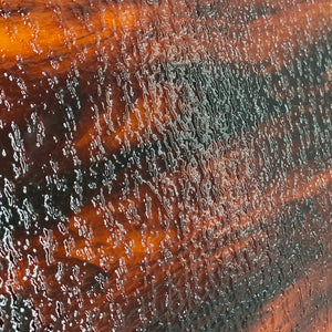 O41115G oceanside brown/dark amber streaky granite 96 COE 12 x 16