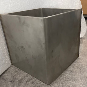 Vitrigraph steel boxes, no bottom
