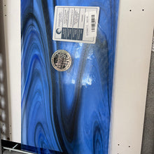 Load image into Gallery viewer, OFR9667 oceanside fusers reserve polar vortex 96 COE 12 x 12 (pale blue with blue opal and blue aventurine)