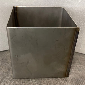 Vitrigraph steel boxes, no bottom