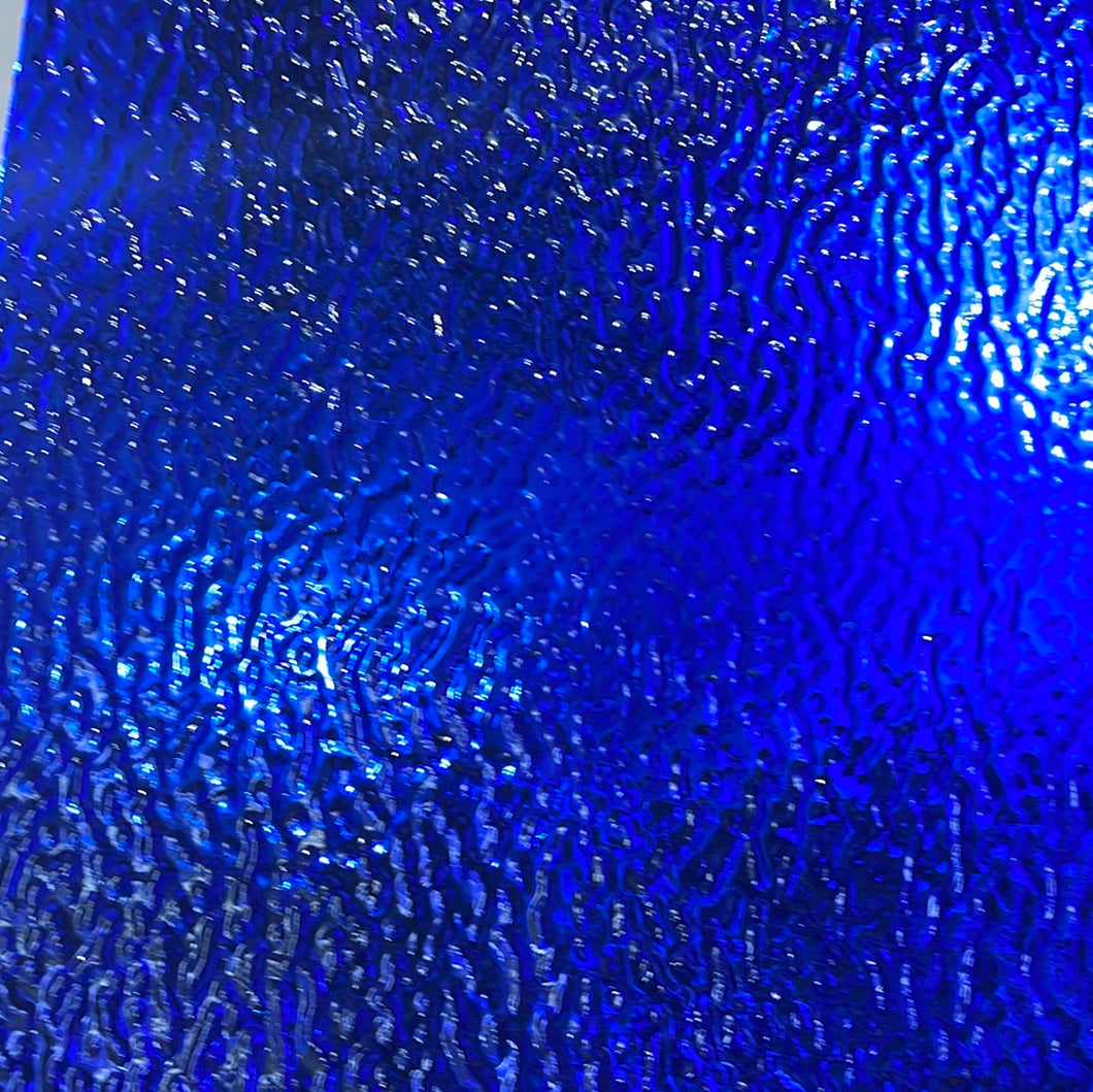 WI220R wissmach cobalt blue ripple 8 x 14