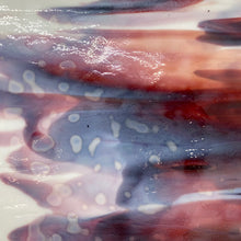 Load image into Gallery viewer, B6231 bullseye white &amp; burgundy mottled