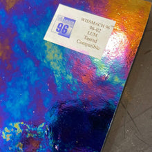 Load image into Gallery viewer, WI9602LUM wissmach black luminescent 96 COE 10.5 x 16