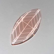 Load image into Gallery viewer, 42mm x 20mm selenium pink navette jewel