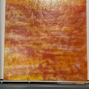 Y9011HS youghiogheny red, orange, white opal mottled 11.5 x 12
