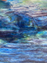 Load image into Gallery viewer, Y1634SP youghiogheny ice white, green, blue, purple stipple 11.5 x 12