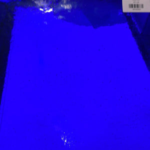 AG104 artisan glass dark blue cathedral 12 x 15
