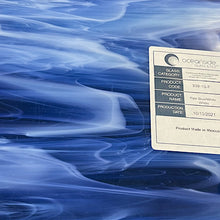 Load image into Gallery viewer, O3391S oceanside pale blue/white wispy 96 COE