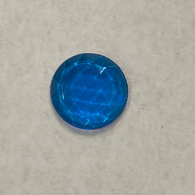 15mm aquamarine faceted jewel