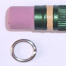 Load image into Gallery viewer, 50 pack of jump rings, small, 1/4&quot;
