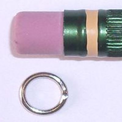 50 pack of jump rings, small, 1/4