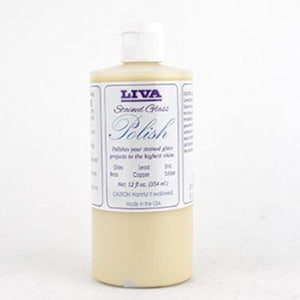 liva glass polish, 12 oz bottle