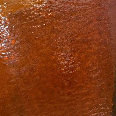 O111RR oceanside dark amber rough rolled 96 COE