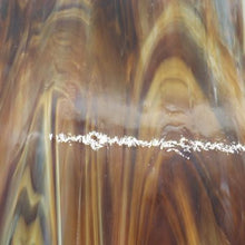 Load image into Gallery viewer, O3176S oceanside dark amber/white 96 COE 12 x 16