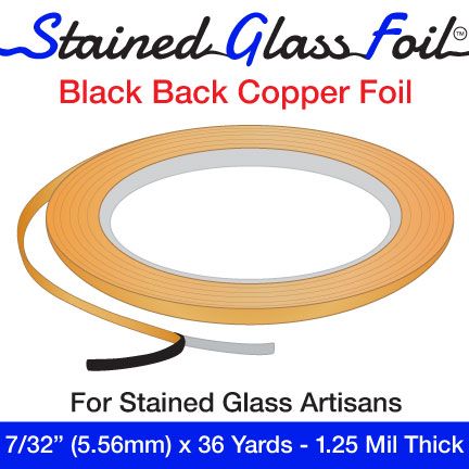 SGFT black back copper foil 7/32