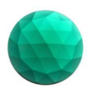 Sale: 15mm teal faceted jewel
